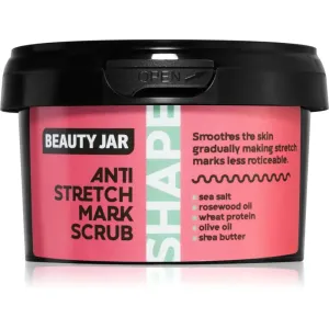 Beauty Jar Shape body scrub with salt to treat stretch marks 400 g