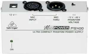 Behringer PS400 Phantom Adapter