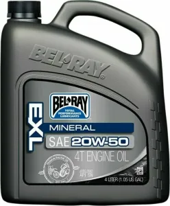 Bel-Ray EXL Mineral 4T 20W-50 4L Engine Oil
