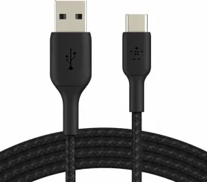 Belkin Boost Charge USB-A to USB-C Cable CAB002bt1MBK Black 1 m USB Cable