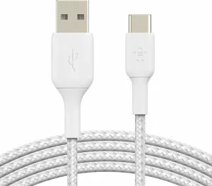 Belkin Boost Charge USB-A to USB-C Cable CAB002bt2MWH White 2 m USB Cable