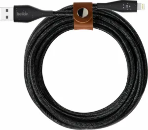 Belkin DuraTek Plus Lightning to USB-A Cable F8J236bt10-BLK Black 3 m USB Cable