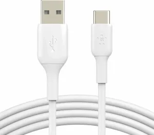 Belkin Boost Charge USB-A to USB-C Cable CAB001bt2MWH White 2 m USB Cable