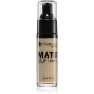 Bell Hypoallergenic Mat&Soft light mattifying foundation shade 02 Natural 30 ml