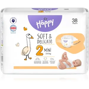 Bella Baby Happy Soft&Delicate Size 2 Mini disposable nappies 3-6 kg 38 pc