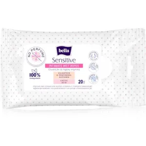 BELLA Sensitive wet wipes for intimate hygiene 20 pc