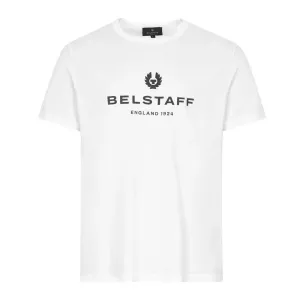 Belstaff Mens Logo T-shirt White Xxxl