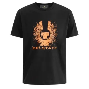 Belstaff Mens Pixelation T-shirt Black M