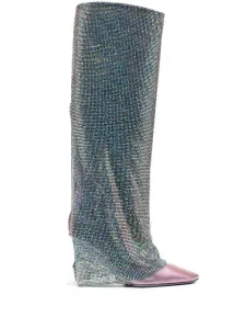 BENEDETTA BRUZZICHES - Christine Leather Heel Boots #380014