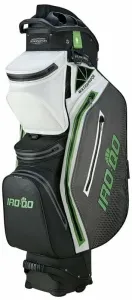 Bennington IRO QO 14 Water Resistant Black/White/Canon Grey/Lime Golf Bag