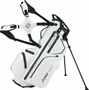 Bennington Zone Stand Bag White/Canon Grey Golf Bag