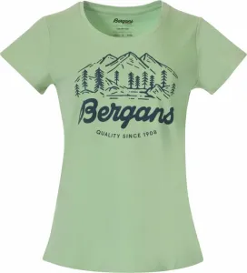Bergans Classic V2 Tee Women Light Jade Green XL Outdoor T-Shirt