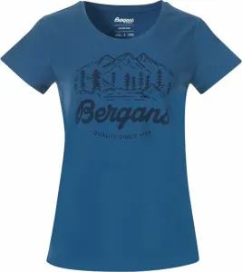 Bergans Classic V2 Tee Women North Sea Blue L Outdoor T-Shirt