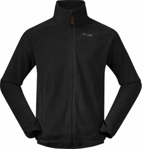 Bergans Hareid Fleece Jacket NoHood Black XL Outdoor Hoodie
