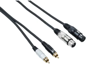 Bespeco EAY2F2R150 1,5 m Audio Cable