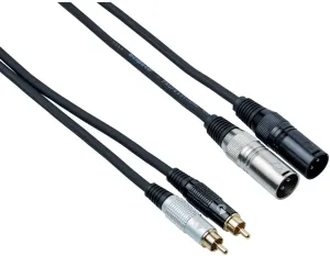Bespeco EAY2X2R150 1,5 m Audio Cable