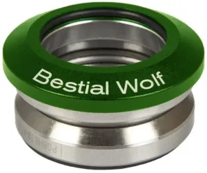 Bestial Wolf Integrated Headset Green Scooetr Headset