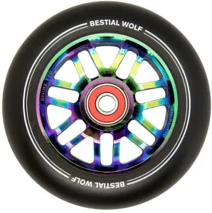 Bestial Wolf Rueda Race Scooter Wheel Black/Rainbow