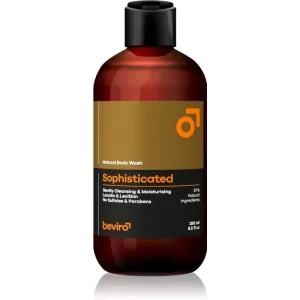 Beviro Natural Body Wash Sophisticated shower gel for men 250 ml