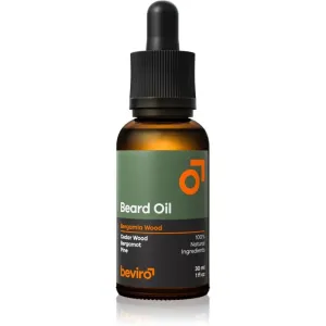 Beviro Bergamia Wood facial hair oil with a woody aroma 30 ml