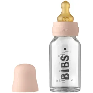 BIBS Baby Glass Bottle 110 ml baby bottle Blush 110 ml