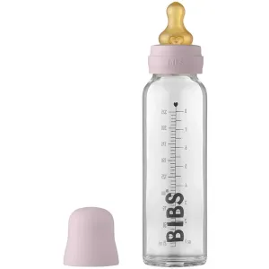 BIBS Baby Glass Bottle 225 ml baby bottle Dusky Lilac 225 ml