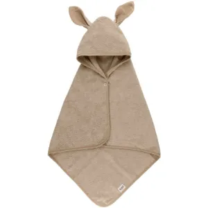 BIBS Kangarooo Hoodie Towel towel with hood Vanila 65 x 65 mc 1 pc