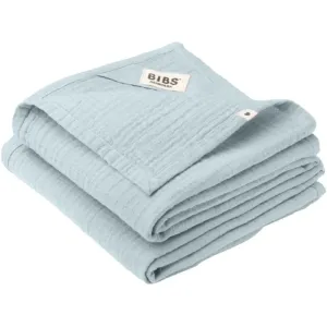 BIBS Muslin Cloth cloth nappies Baby Blue 2 pc