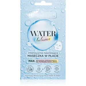 Bielenda Water Balance moisturising face sheet mask 1 pc