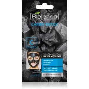 Bielenda Carbo Detox Active Carbon cleansing mask with activated charcoal for dry and sensitive skin 8 g