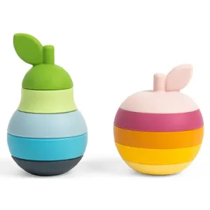 Bigjigs Toys Stacking Apple & Pear stackable cups 1 y+ 2x5 pc