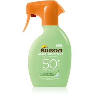 Bilboa Aloe Sensitive sunscreen spray SPF 50+ 250 ml