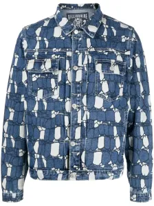 BILLIONAIRE BOYS CLUB - Camouflage Print Denim Jacket #1650085