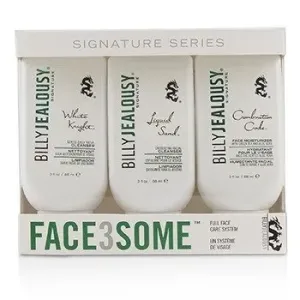 Billy JealousyFace3Some Kit: Face Moisturizer 88ml + Exfoliating Facial Cleanser 88ml + Gentle Daily Facial Cleanser 88ml 3pcs