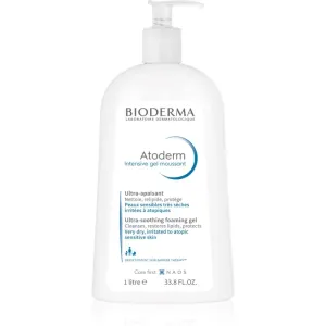 Bioderma Atoderm Intensive Gel Moussant nourishing foaming gel for very dry sensitive and atopic skin 1000 ml