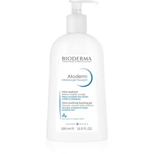 Bioderma Atoderm Intensive Gel Moussant nourishing foaming gel for very dry sensitive and atopic skin 500 ml