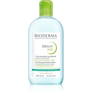 Bioderma Sébium H2O micellar water for oily and combination skin 500 ml