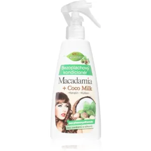 Bione Cosmetics Macadamia + Coco Milk leave-in spray conditioner 260 ml