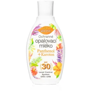Bione Cosmetics Panthenol + Karoten protective sunscreen lotion SPF 30 130 ml