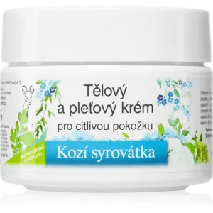Bione Cosmetics Kozí Syrovátka Nourishing Face and Body Cream for Sensitive Skin 260 ml