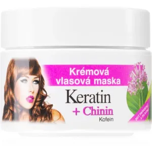 Bione Cosmetics Keratin + Chinin cream mask for hair 260 ml #306859