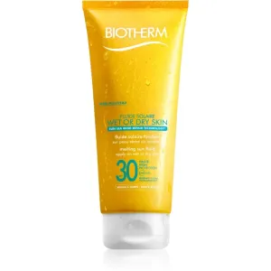BiothermFluide Solaire Wet Or Dry Skin Melting Sun Fluid SPF 30 For Face & Body - Water Resistant 200ml/6.76oz