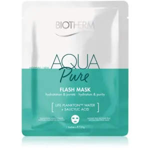 Biotherm Aqua Pure Super Concentrate sheet mask with moisturising effect for skin renewal 35 g