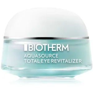 Biotherm Aquasource Total Eye Revitalizer eye treatment for dark circles and swelling with cooling effect 15 ml