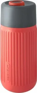black+blum Glass Travel Cup Grey/Coral 340 ml Cup