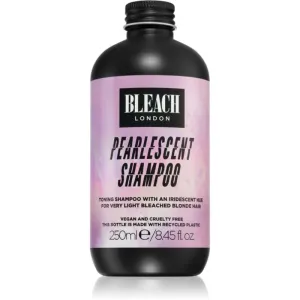 Bleach London Pearlescent toning shampoo shade Pearlescent 250 ml