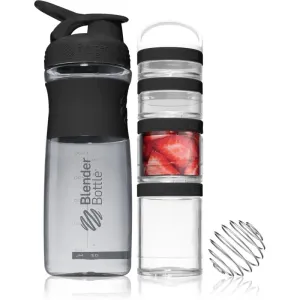 Blender Bottle Sport Mixer® GoStak gift set for athletes colour Black 820 ml