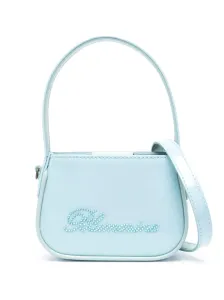 BLUMARINE - Logo Patent Leather Handbag #1635774