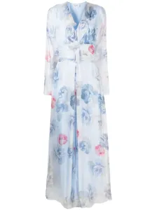 BLUGIRL - Long Dress With Flower Print #1719563