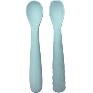 Bo Jungle B-Spoon Shape spoon Pastel Blue 2 pc